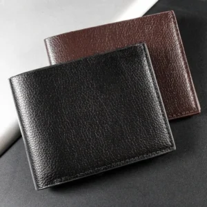 portefeuille homme cuir noir élégant