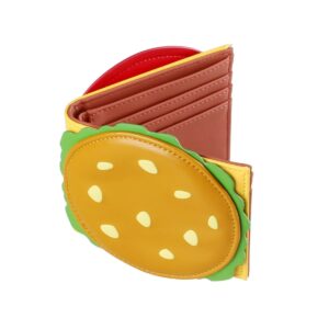 portefeuille enfant garçon ou fille burger rigolo- porte monnaie ado ou enfant