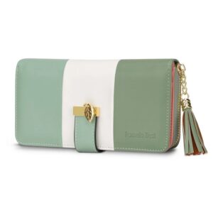 Sac a main portefeuille femme grand format gris