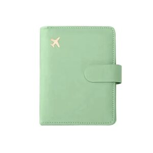 portefeuille de voyage protection RFID vert