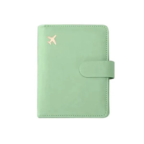 portefeuille de voyage protection RFID vert