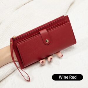 Sac portefeuille ultra fin rouge